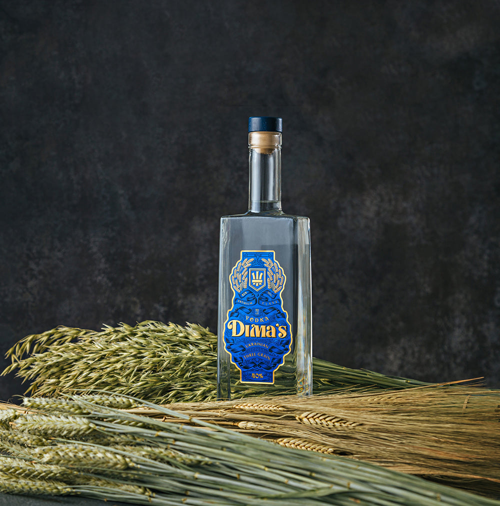 Triple Grain Vodka - Dimas Vodka - Ukrainian Vodka